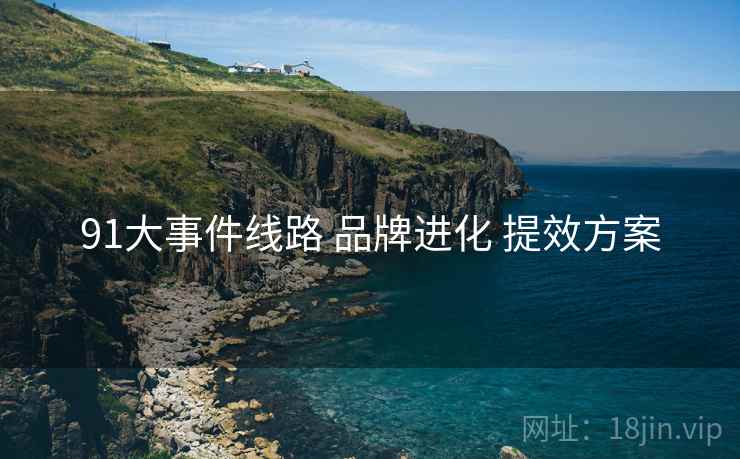 91大事件线路 品牌进化 提效方案