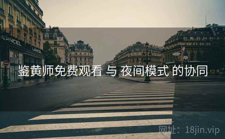 鉴黄师免费观看 与 夜间模式 的协同