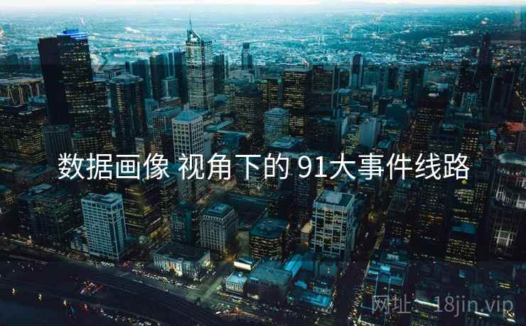 数据画像 视角下的 91大事件线路