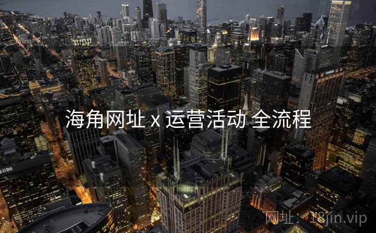 海角网址 x 运营活动 全流程
