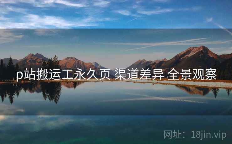 p站搬运工永久页 渠道差异 全景观察