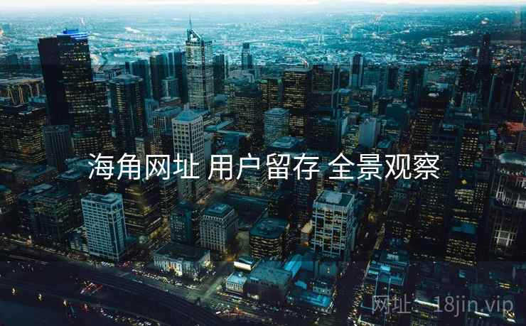 海角网址 用户留存 全景观察